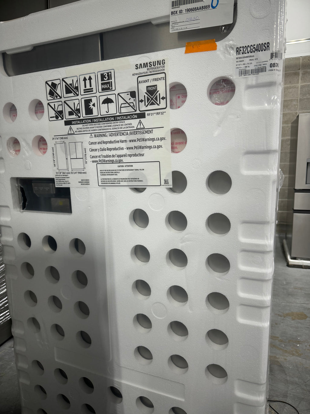 Samsung 31 Cu.Ft. Refrigerator/Freezer