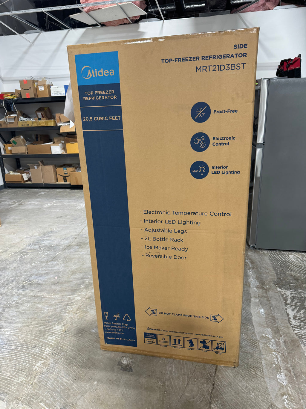 Media 20.5 Cu. Ft. Refrigerator/Freezer