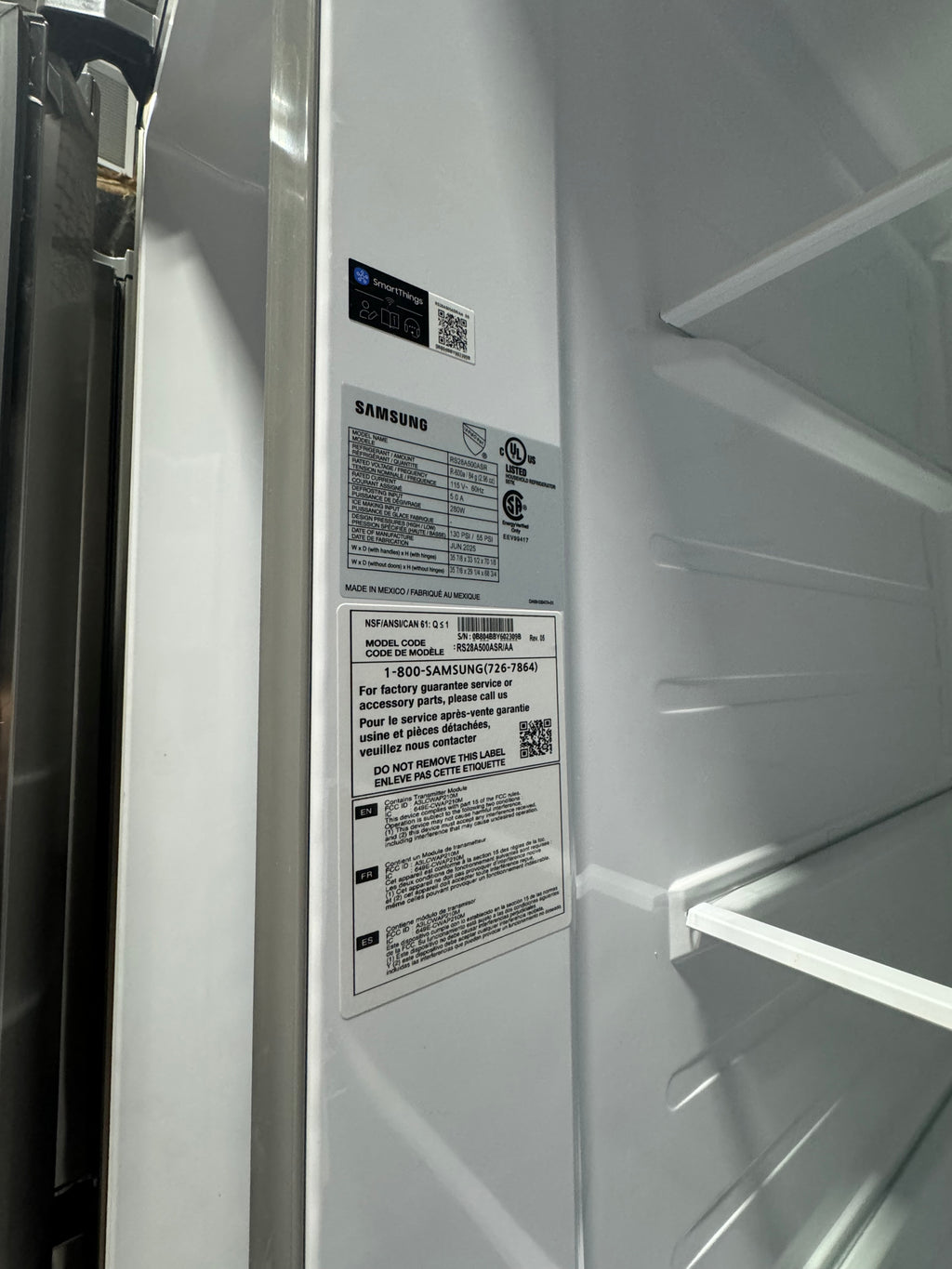 Samsung 27.4 Cu.Ft. Refrigerator/Freezer