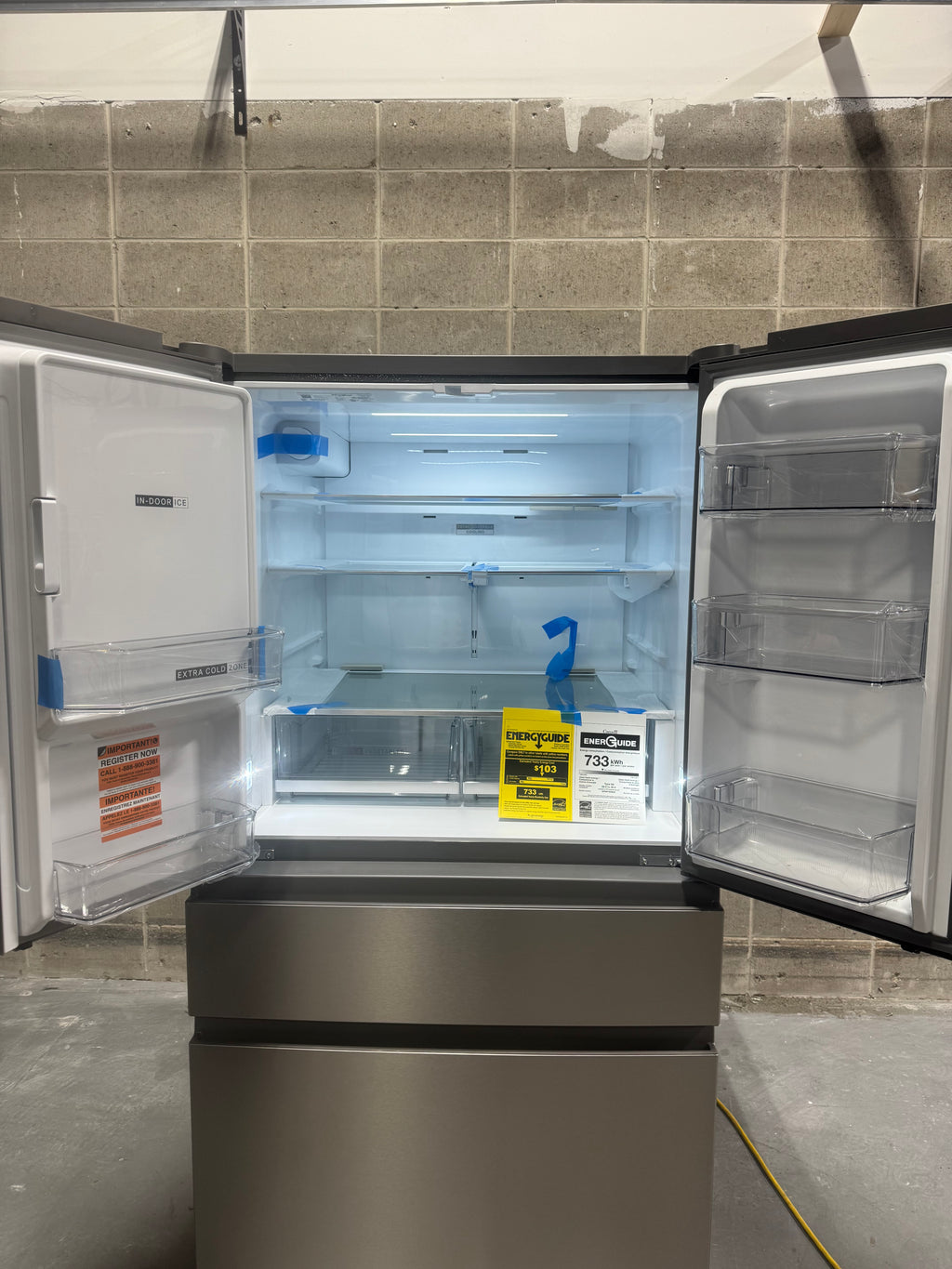 Whirlpool 29 Cubic ft. refrigerator/freezer