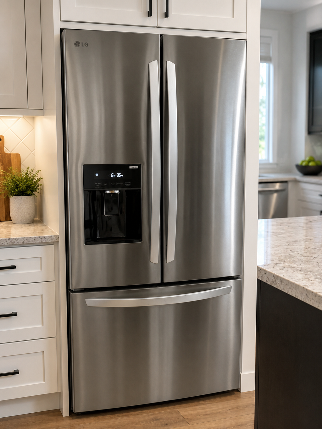 LG 21.8 Cubic ft. Refrigerator/Freezer